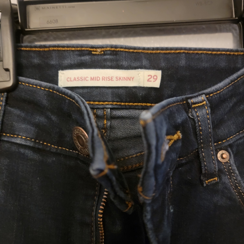 Women's Dark Blue Levi's Skinny Jeans
